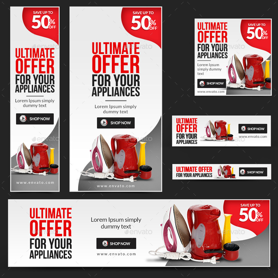 Retail Sale Banners by Hyov GraphicRiver